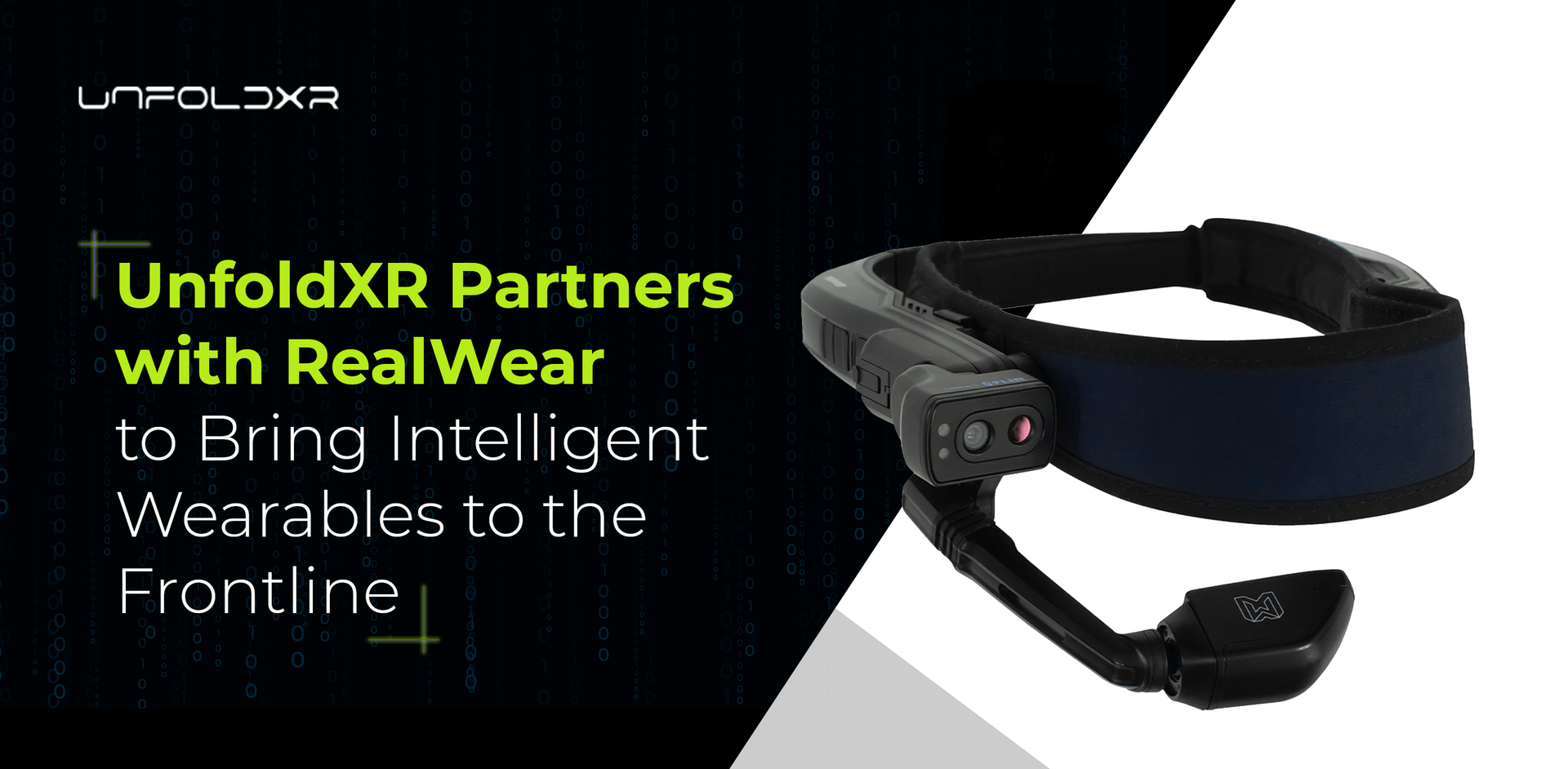UnfoldXR Partners with RealWear to Bring Intelligent Wearables to the Frontline